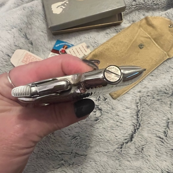 Vintage 1951 Evans Combination case and light-er the 20 pack - Picture 10 of 12